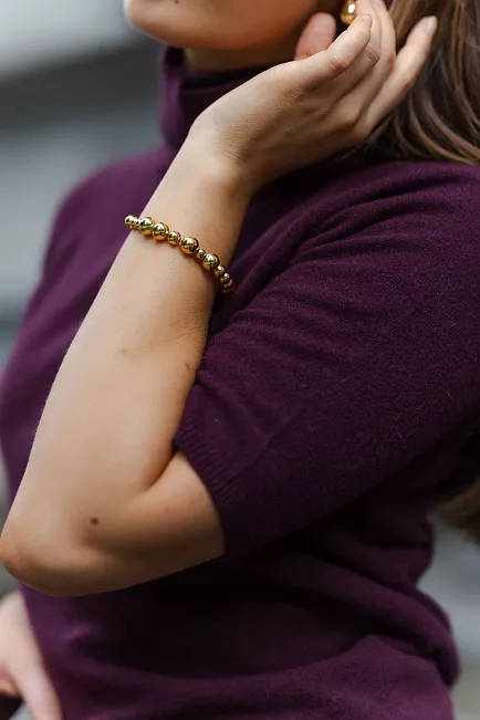 Lie Studio The Elly Bracelet Gold armbånd 2