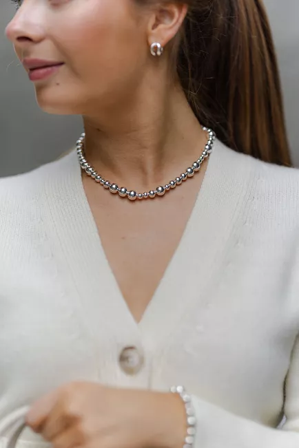Lie studio The Elly Necklace Silver smykke
