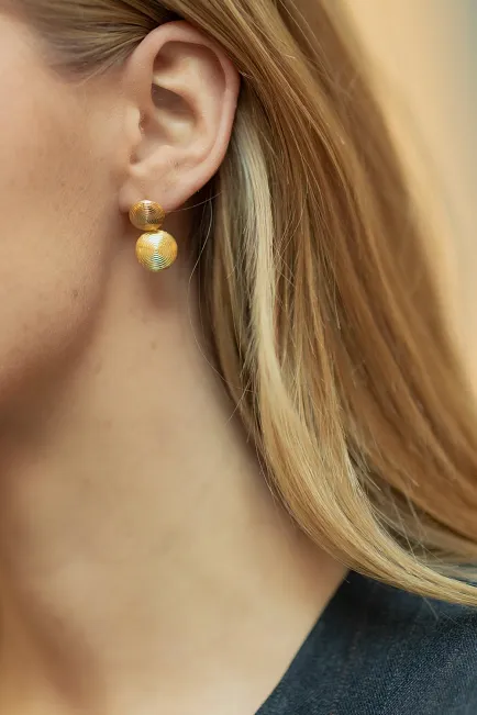 Liè studio The Rita Earrings Gold øredobber
