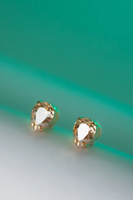 Caroline Svedbom Mini Drop Studs Golden Shadow øredobber  2