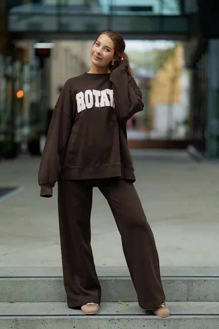 Rotate Heavy Straight Sweatpants Mole joggebukse 2