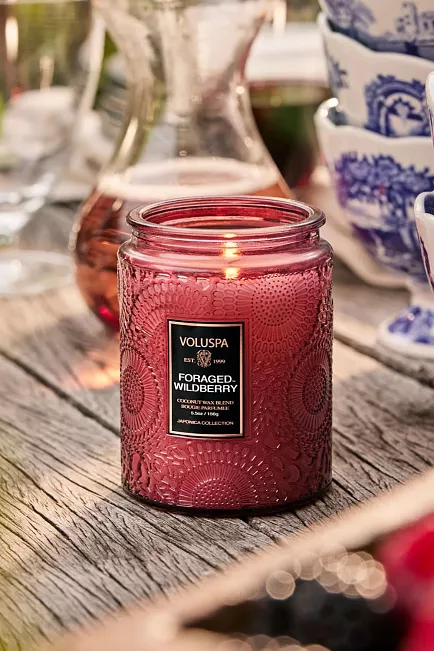 Voluspa Small Jar Candle 50T Foraged Wildberry duftlys 2
