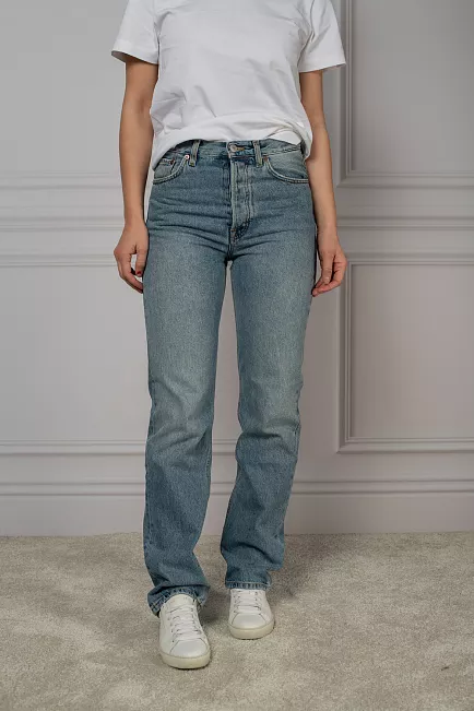 Dagmar Straight Leg Denim Light Blue Wash jeans 2