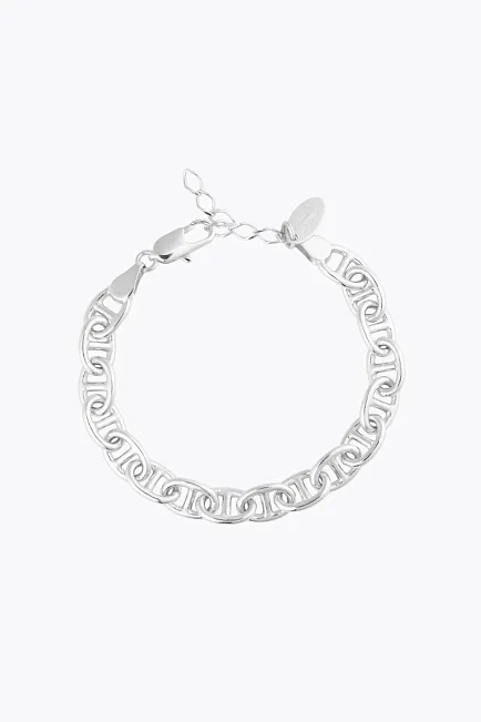 Caroline Svedbom Betty Chain Bracelet Rhodium armbånd