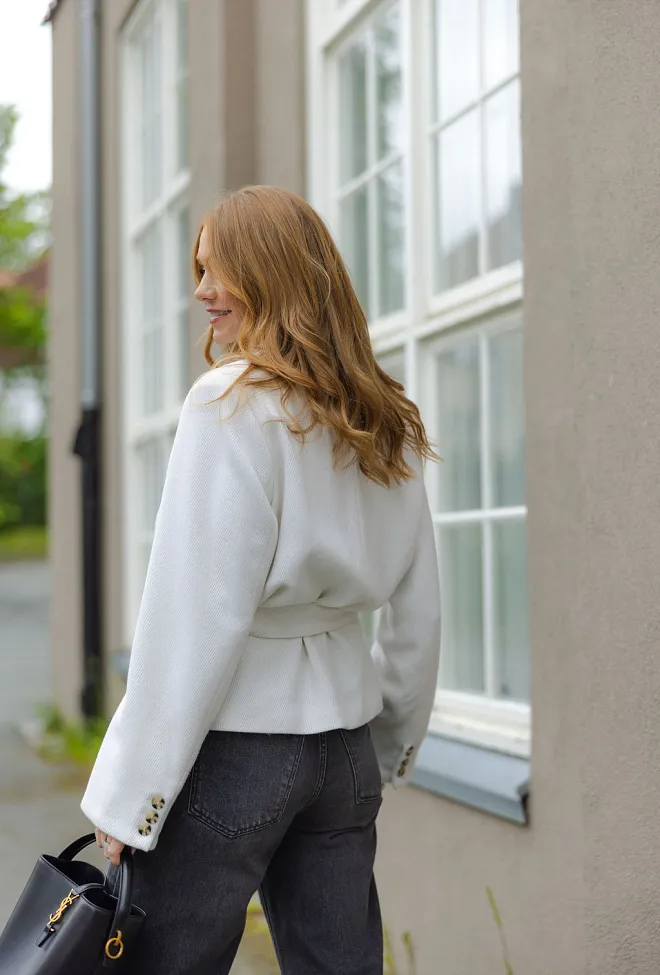Hiil studio Maria Jacket Creme jakke 6