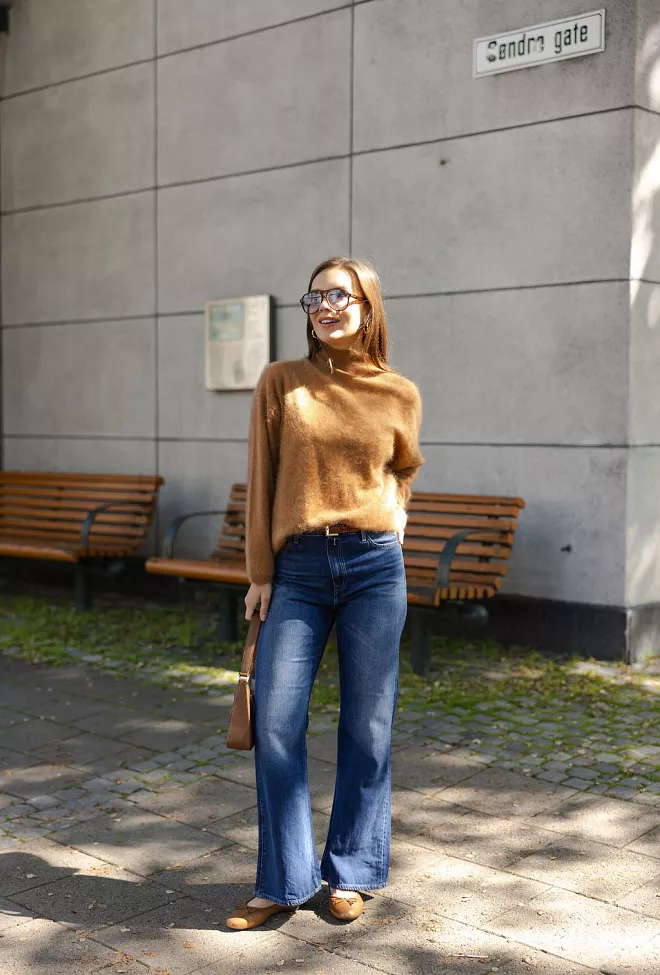 Carma Collection Ingfrida Cashmere Ls Knit Earth kasjmirgenser 8