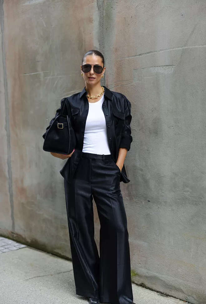 Carma Collection Tanya Pant Black dressbukse 5