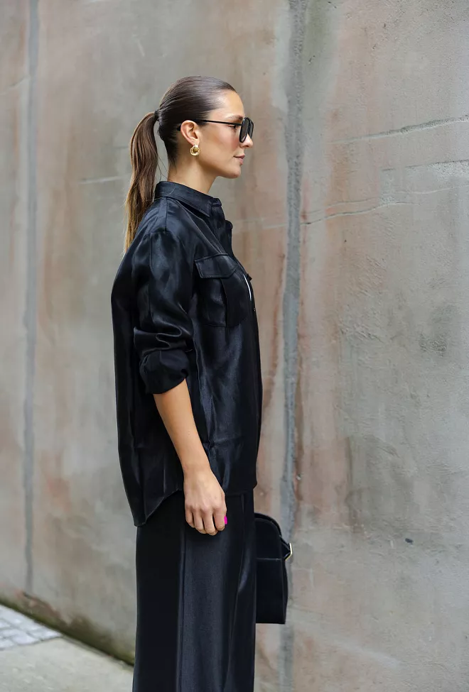 Carma collection Tanya Shirt Black skjorte 5