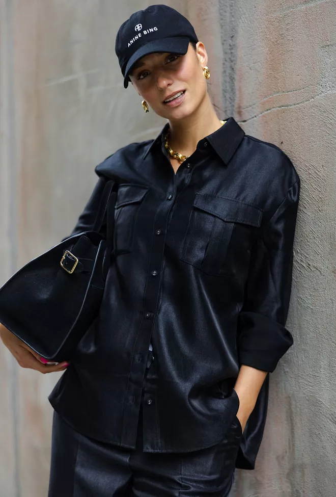 Carma collection Tanya Shirt Black skjorte