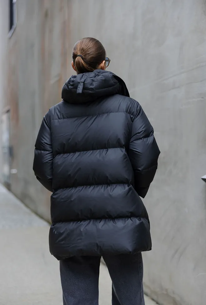 Carma Collection Sissel Short Puffer Black dunjakke 6