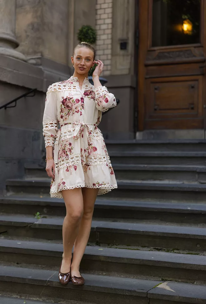 Nectar Gratitude Dress Roses kjole 2