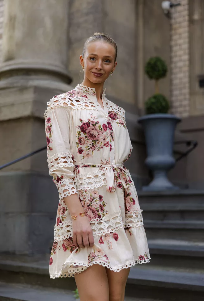 Nectar Gratitude Dress Roses kjole 5