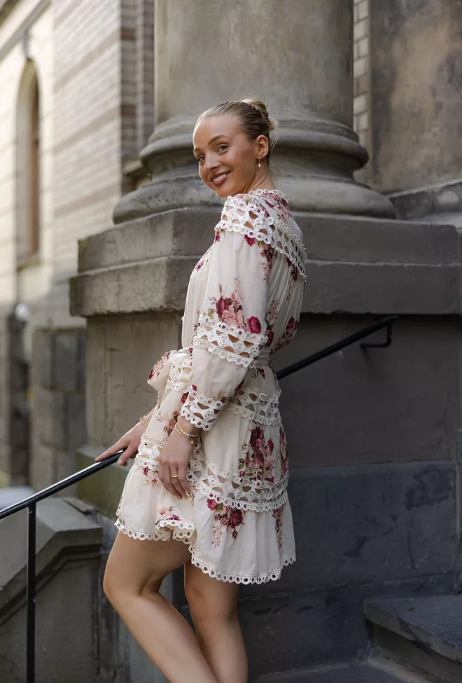 Nectar Gratitude Dress Roses kjole 6