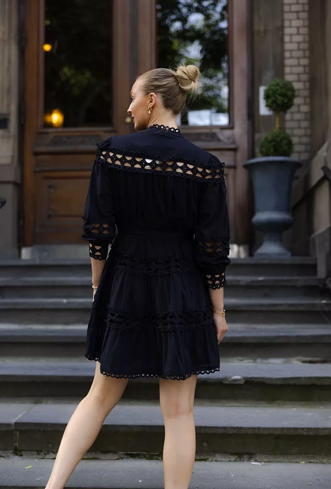 Nectar Honesty Dress Black minikjole 4