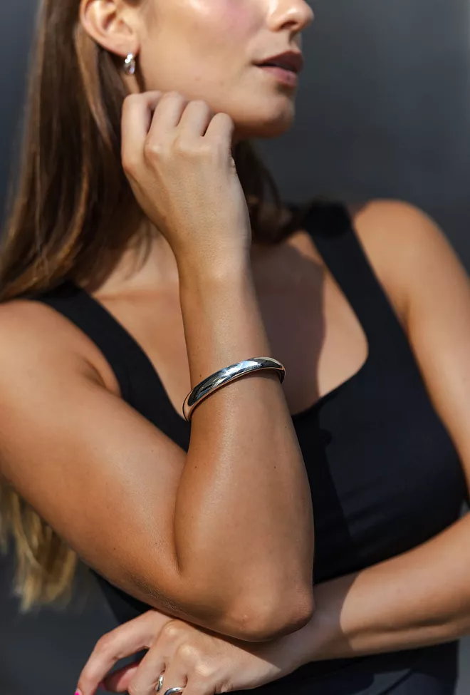 Lie Studio The Amanda Bracelet Silver armbånd 3