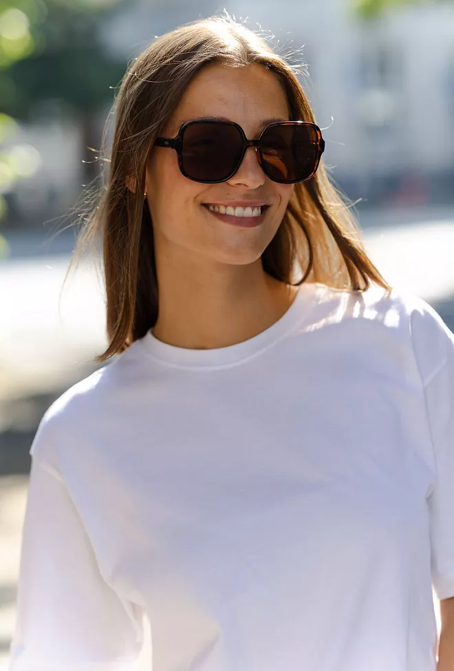 Otra Eyewear Annie Tort/Brown solbriller
