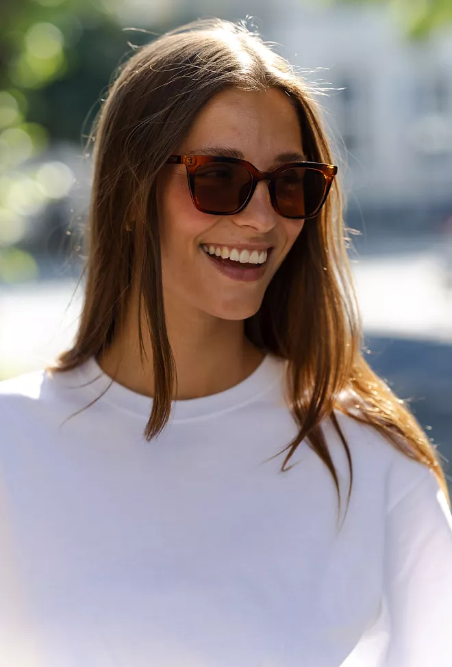 Otra Eyewear Bree Havana/Brown solbriller 2