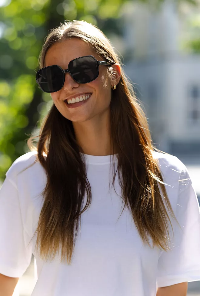 Otra Eyewear Annie Black/Smoke solbriller