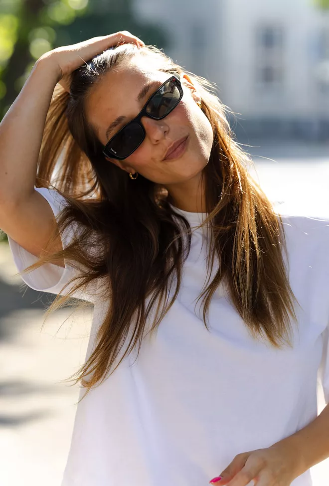 Otra Eyewear Mabel Black/Green solbriller 3