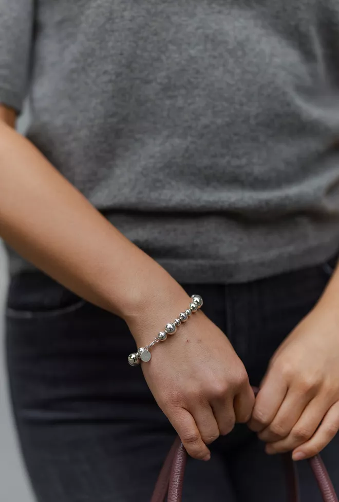 Lie Studio The Elly Bracelet Silver armbånd 