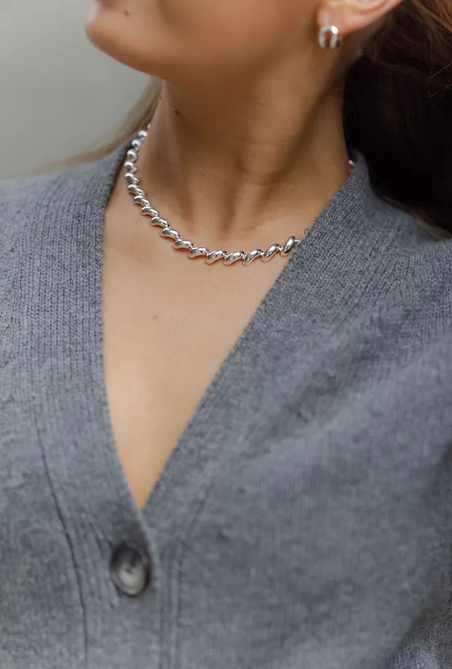  Liè Studio The Edith Necklace Silver smykke 2