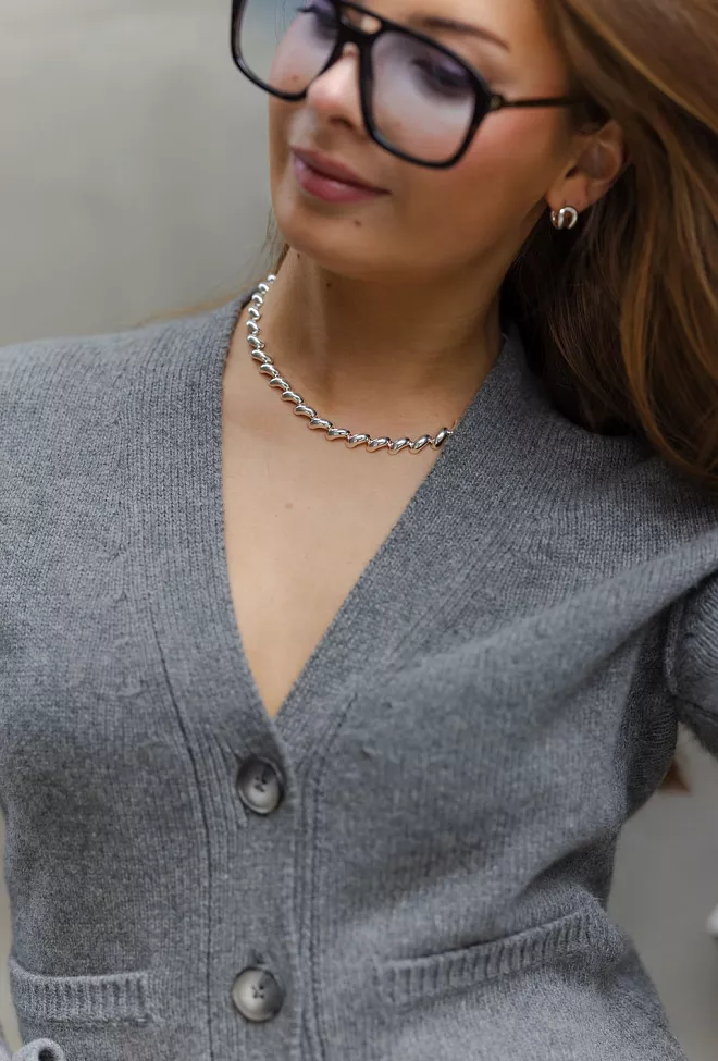 Liè Studio The Edith Necklace Silver smykke 3