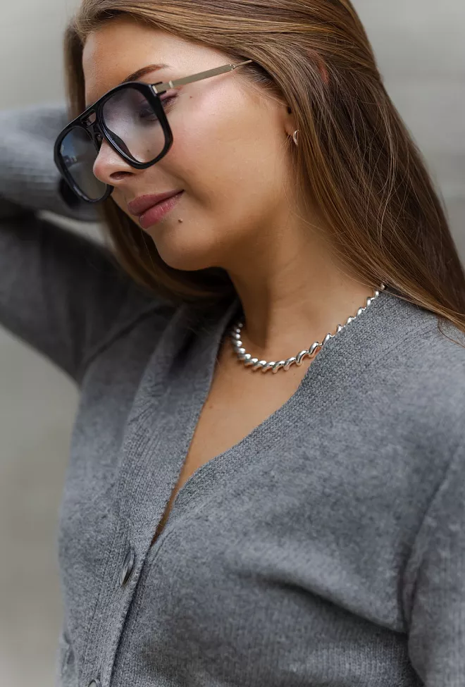 Liè Studio The Edith Necklace Silver smykke 4