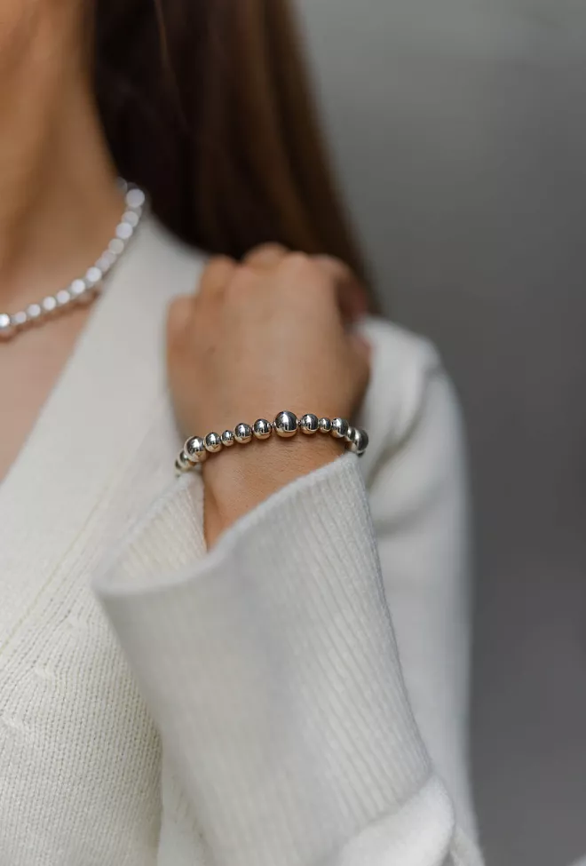 Lie Studio The Elly Bracelet Silver armbånd 7