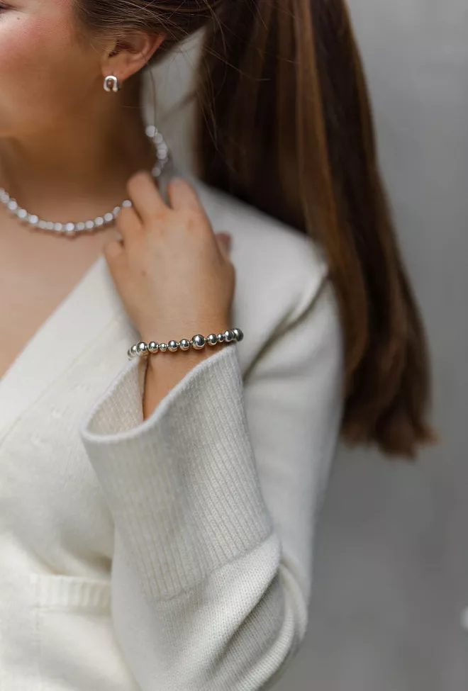 Lie Studio The Elly Bracelet Silver armbånd 6