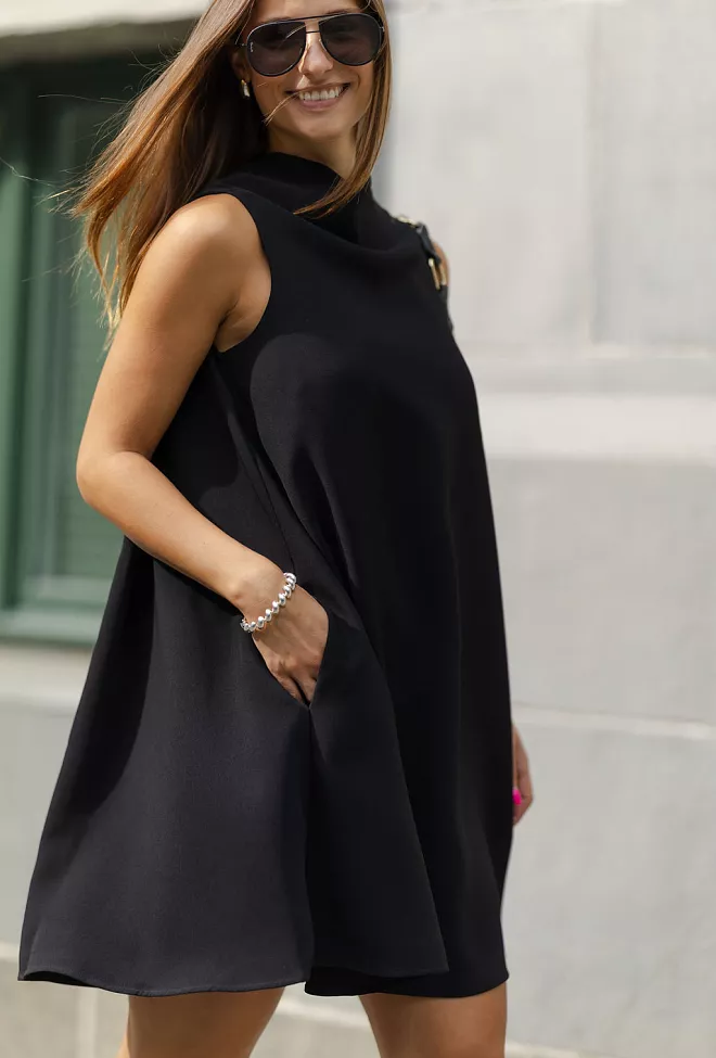 Carma Collection Hanne Dress Black kjole 7