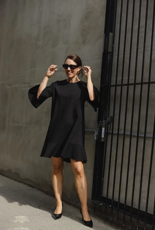 Hiiil studio Camille Dress Black kjole