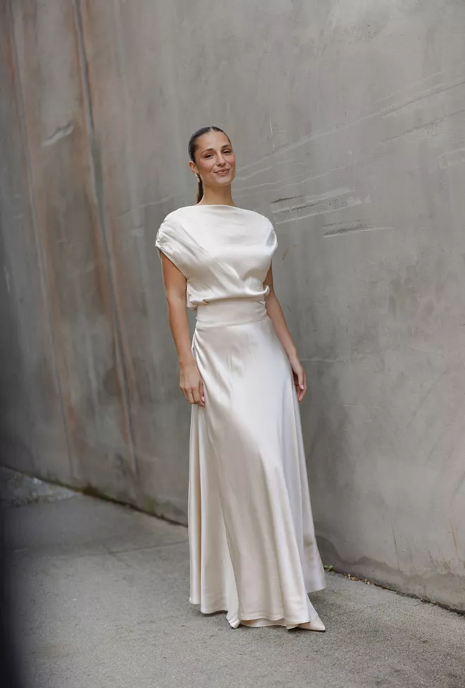 Viveh Hazel Skirt Champagne skjørt 7