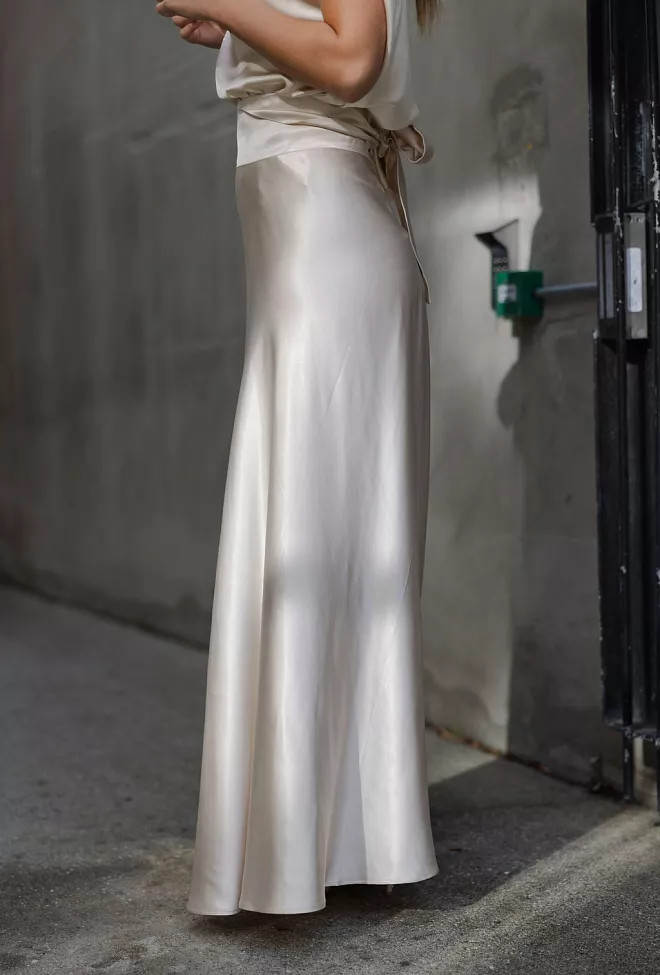 Viveh Hazel Skirt Champagne skjørt 5