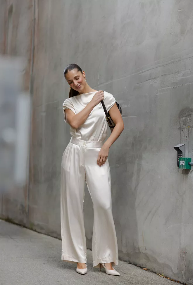 Viveh Cedar Trouser Champagne bukse 8