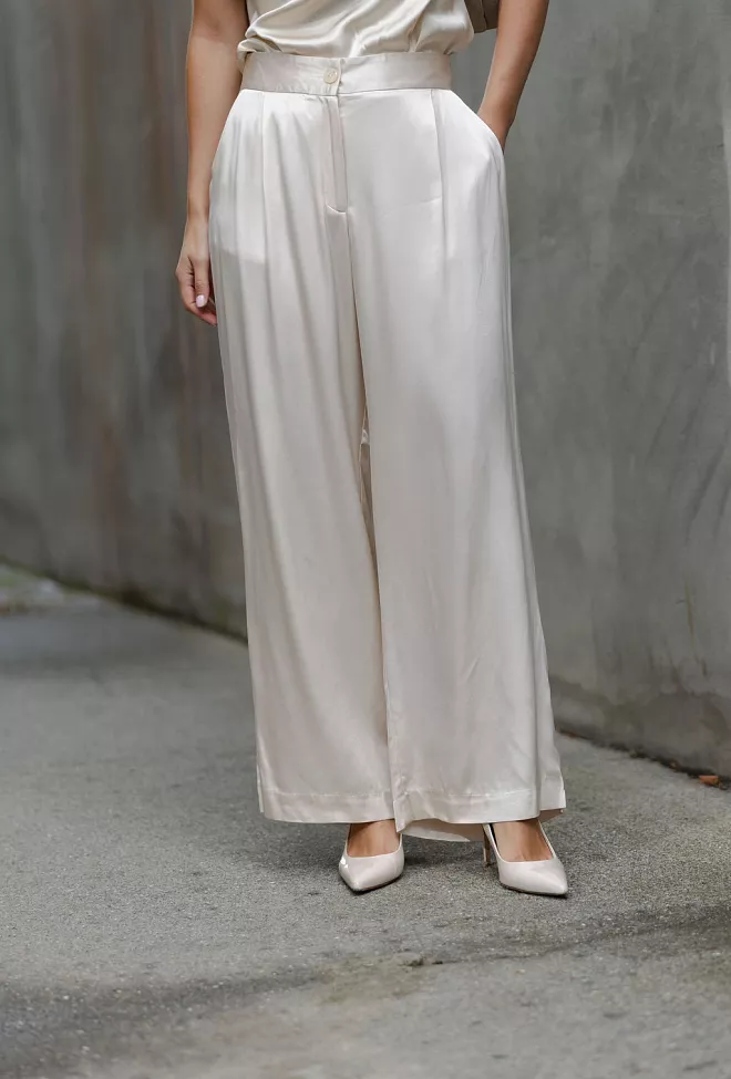 Viveh Cedar Trouser Champagne bukse 6
