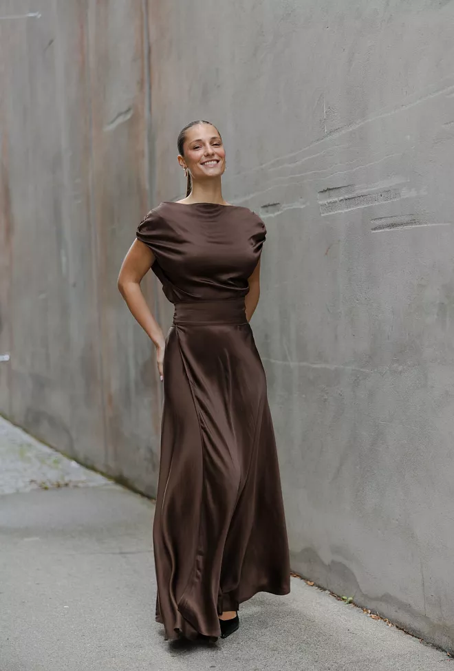 Viveh Hazel Skirt Walnut skjørt 8