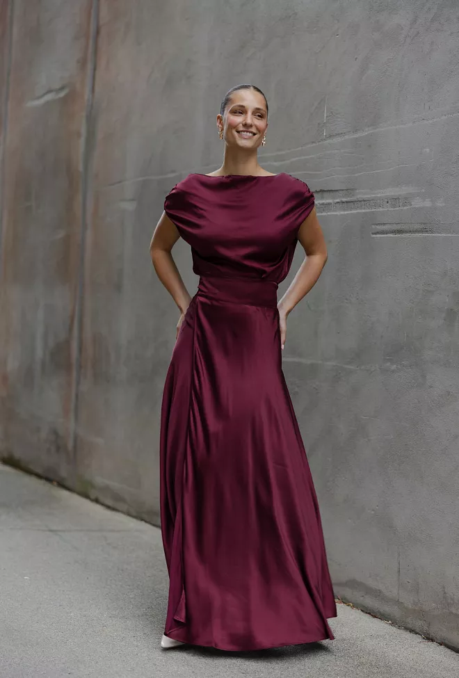 Viveh Adhara Top Burgundy topp 5