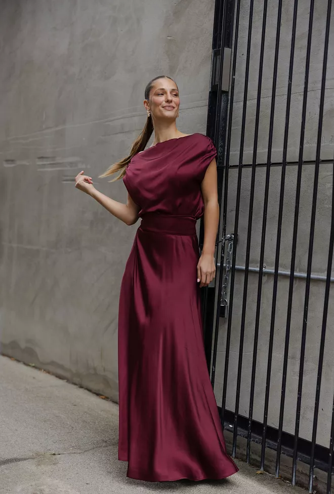 Viveh Adhara Top Burgundy topp 9