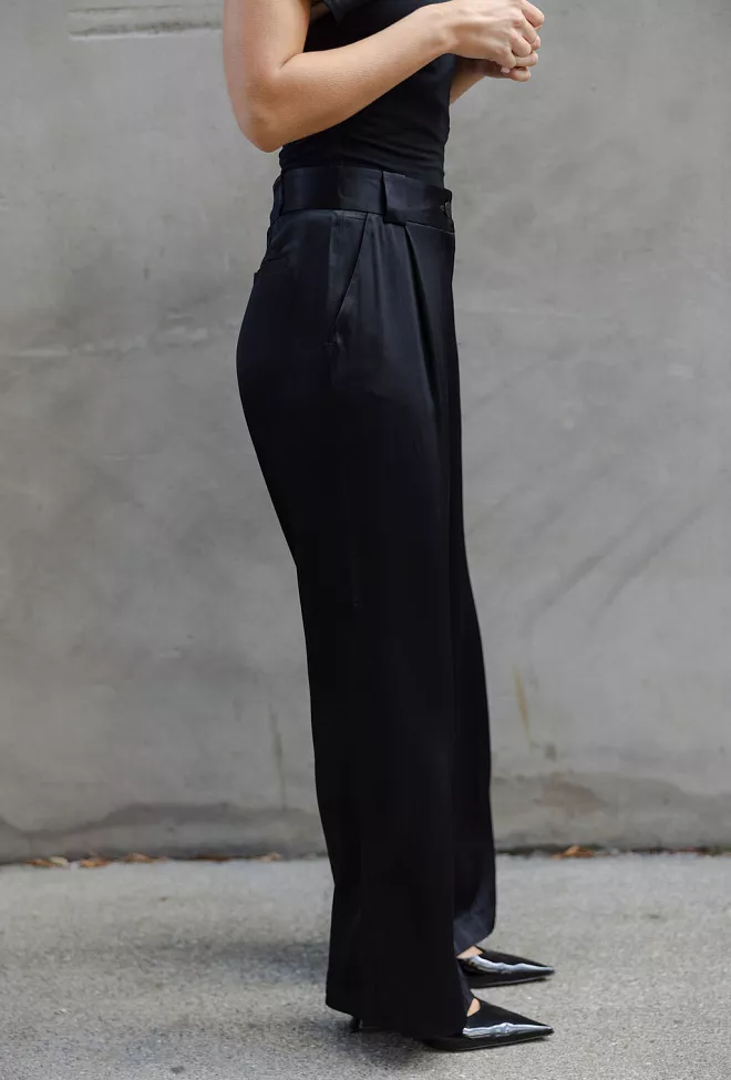 Viveh Cedar Trouser Black dressbukse 3