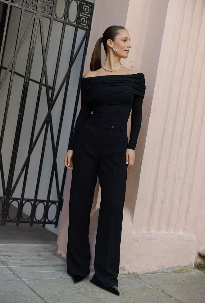 Andiata Boxus Sweater Black topp 5