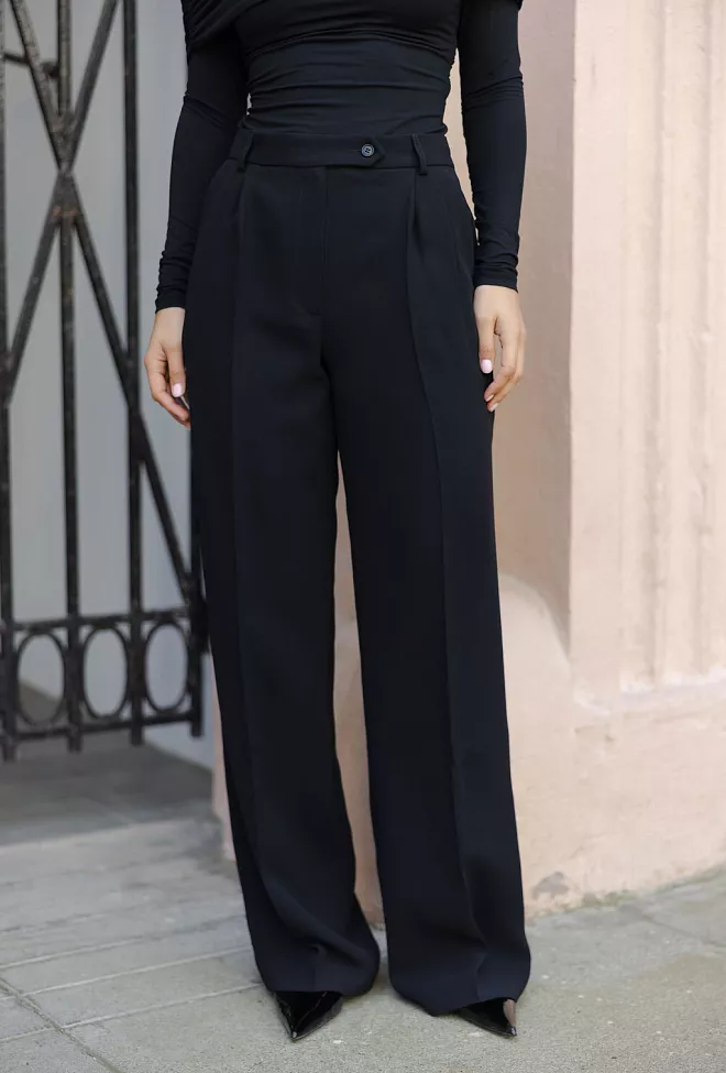 Andiata Gytta Trousers Black dressbukse
