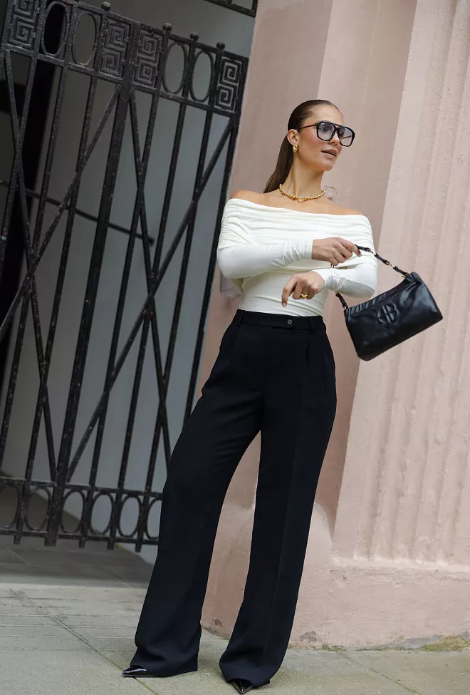 Viveh Boxus Sweater Coconut Milk topp 6