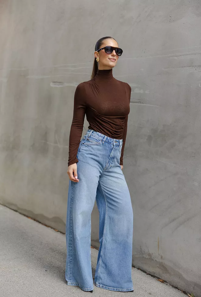 Viveh Alcor Blouse Walnut genser 4