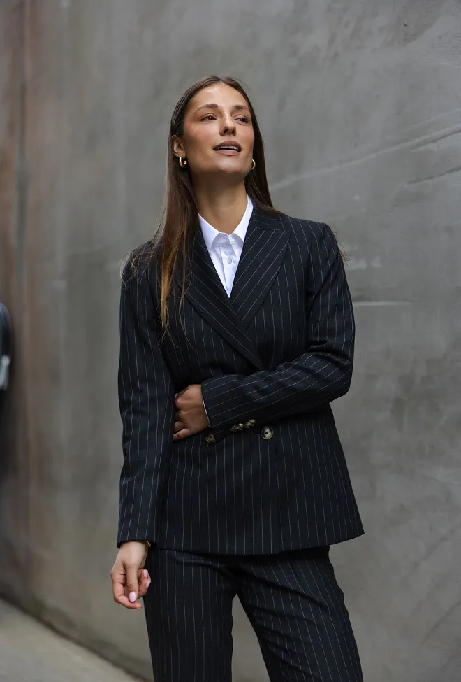 SAND Solene Blazer Graphite Grey dressjakke 3