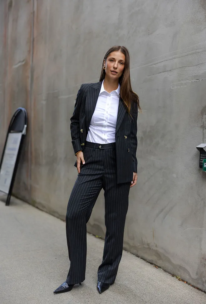 SAND Solene Blazer Graphite Grey dressjakke 4