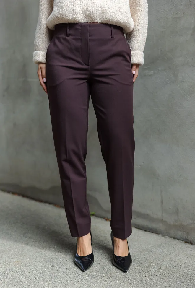 Five Units Julia FV Ankle 053 Deep Garnet dressbukse