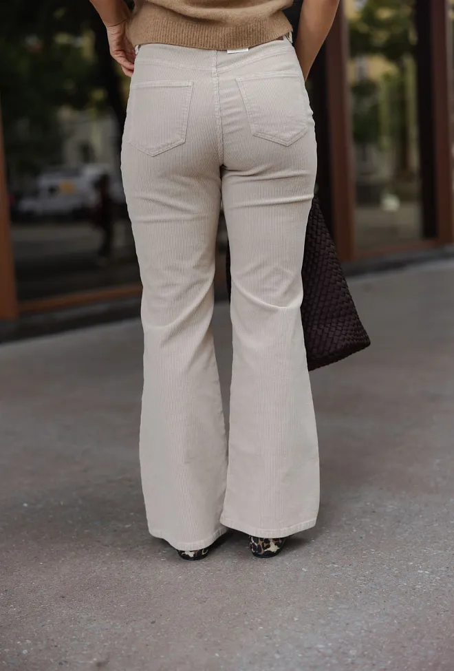 Five units Odette FV Regular 393 Winter White Corduroy bukse 5
