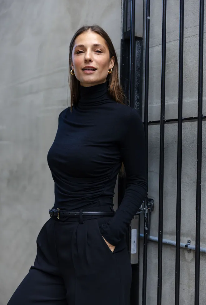Viveh Alcor Blouse Black pologenser 5