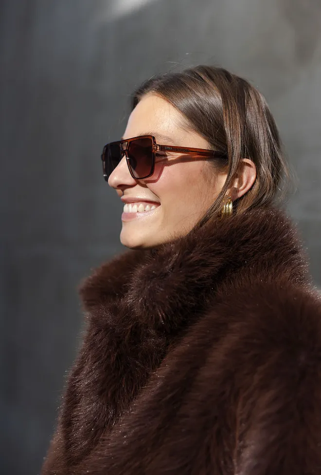 Otra Eyewear Zoya Trans Maple/Brown Fade solbriller 2