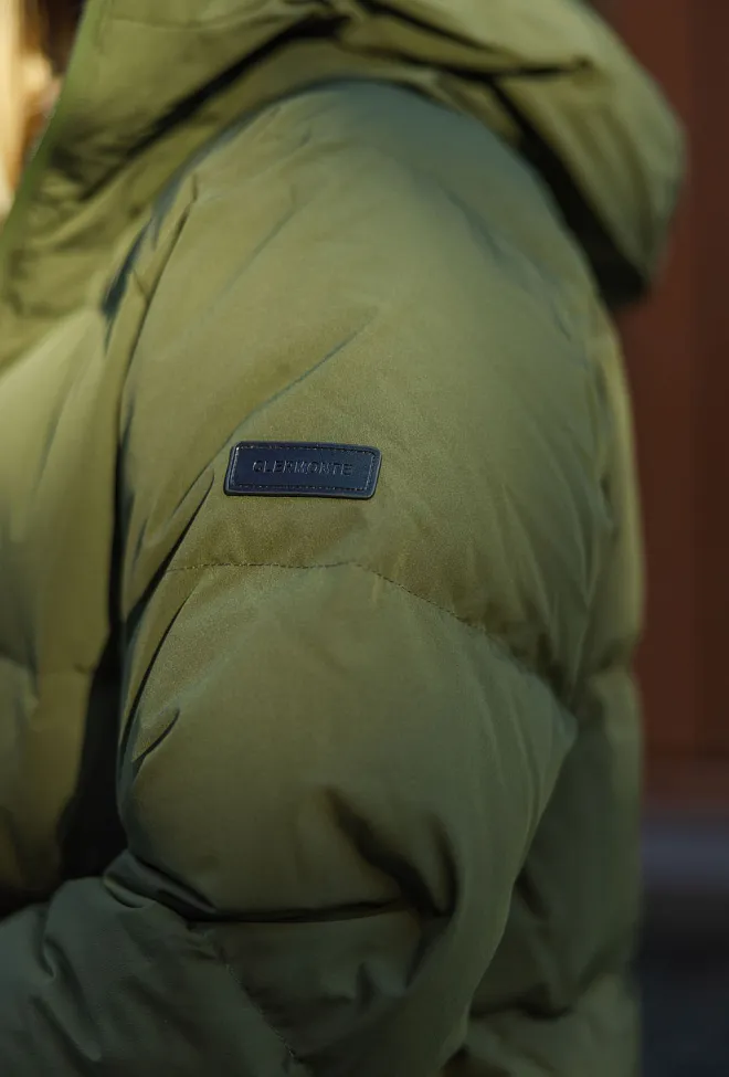 Clermonte Frostin Down Jacket Green dunkåpe 8